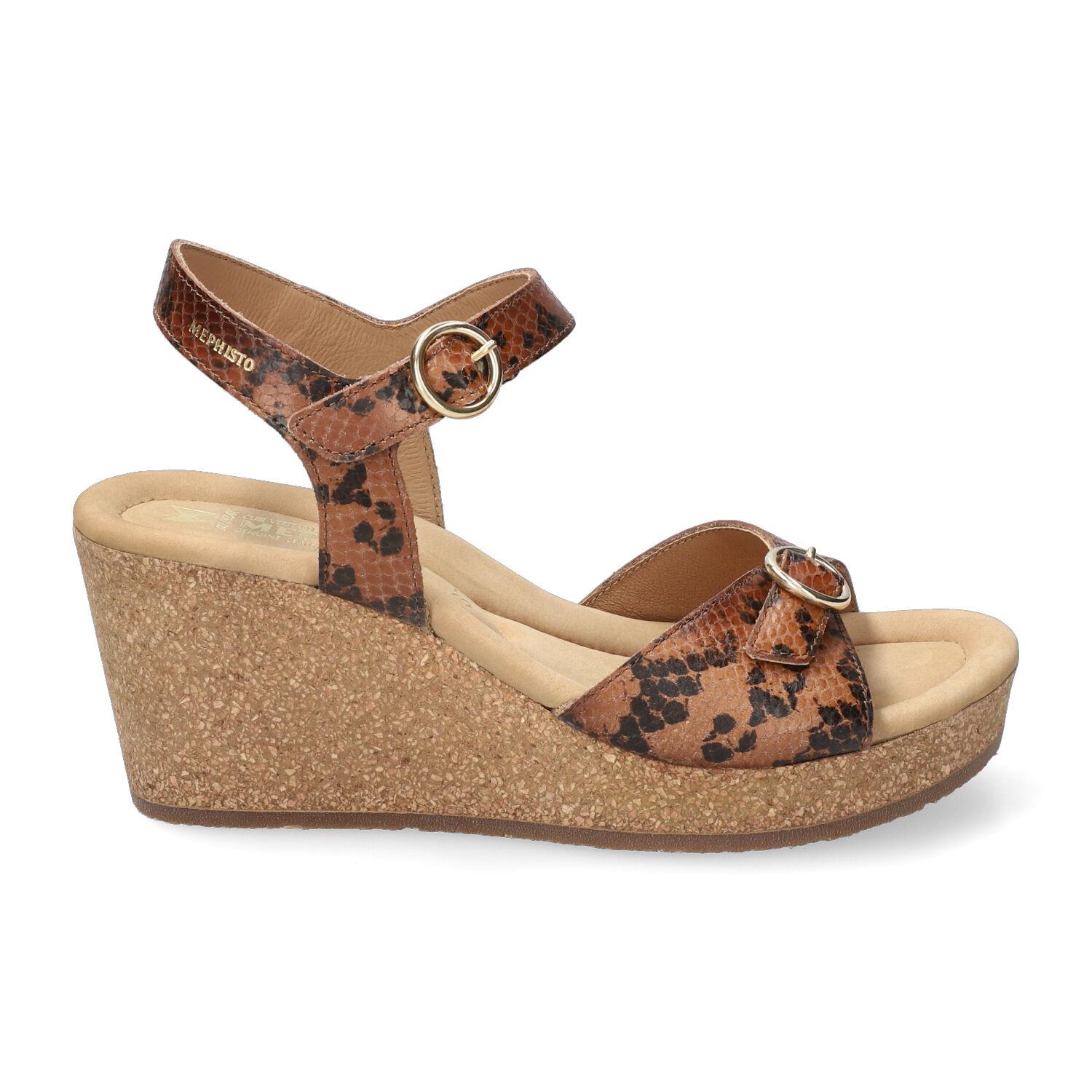 sandales femme modèle Natalya Marron tobacco - Mephisto